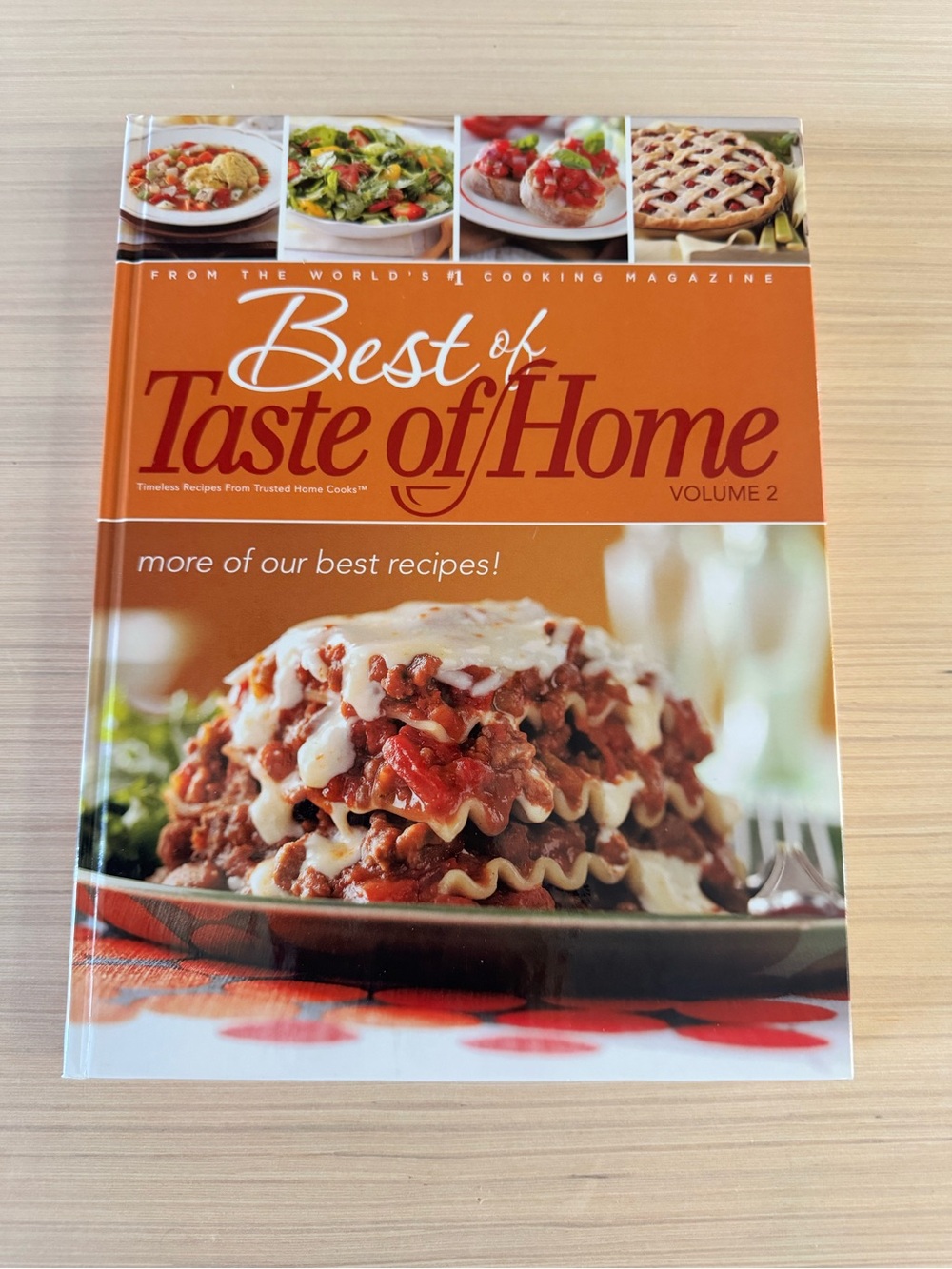 The Best Of Taste of Home CookbookVolume 2 Hardback